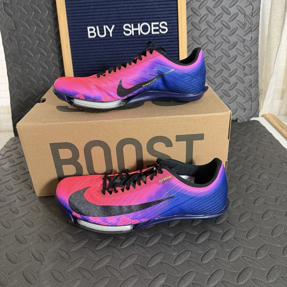 Nike Air Zoom Maxfly 2 Glam Fierce Purple Men Size 8.5 / Women Size 10 Spikes